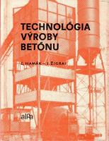 Technológia výroby betónu