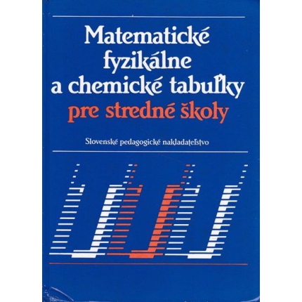 matematicke fyzkalne a chemicke tabulky pre stredne skoly mikulcak klimes siroky