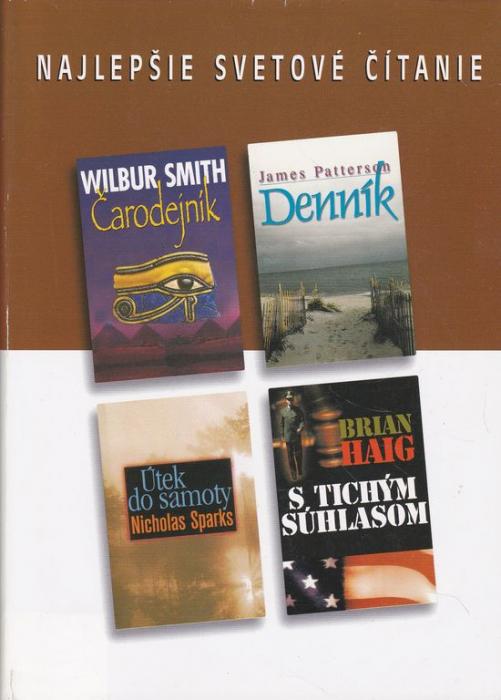 23155 Najlepšie svetové čítanie: Čarodejník / Útek do samoty / S tichým súhlasom / Denník – Obrázok 1