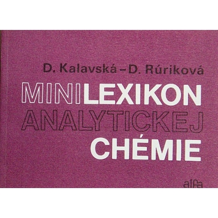 Minilexikón analytickej chémie