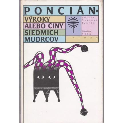Poncián - Výroky alebo činy siedmych mudrcov