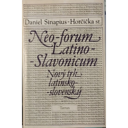 Neo-forum latino -Slavonicum / Nový trh latinsko-slovenský