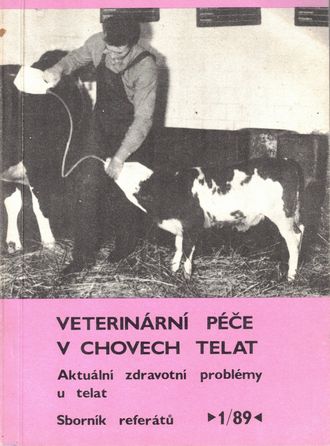 92669 Veterinární péče v chovech telat (Sborník referátů 1/89) – Obrázok 1
