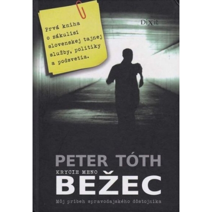 krycie meno bezec kniha peter toth