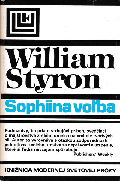 sophiina volba styron sophiina volba styron