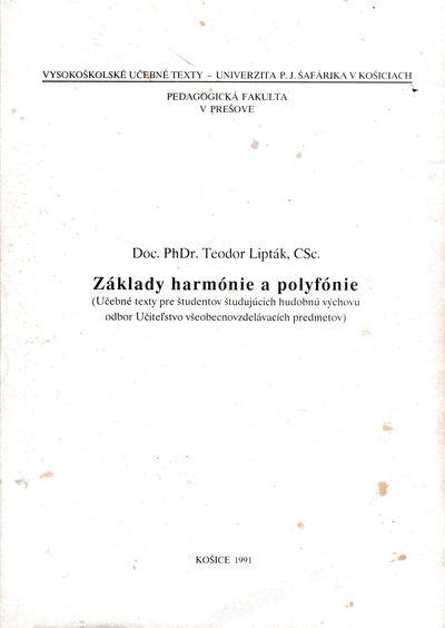 zaklady harmonie a polyfonie liptak zaklady harmonie a polyfonie liptak