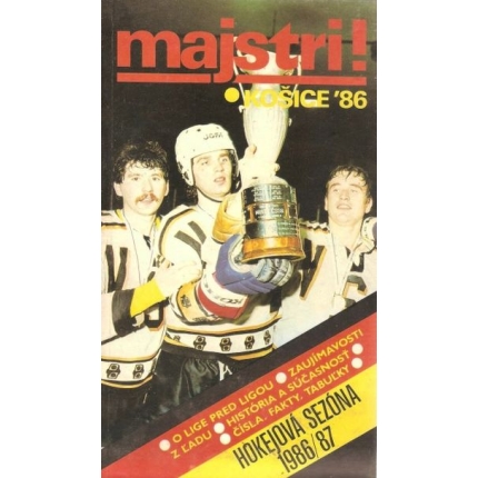 majstri kosice 86 hokejova sezona 1986 1987