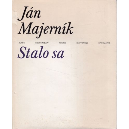 stalo sa majernik