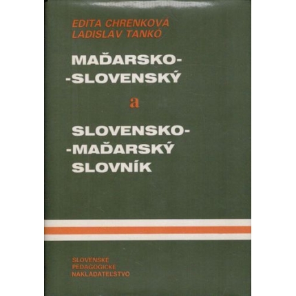 madarsko slovensky a slovensko madarsky slovnik chrenkova
