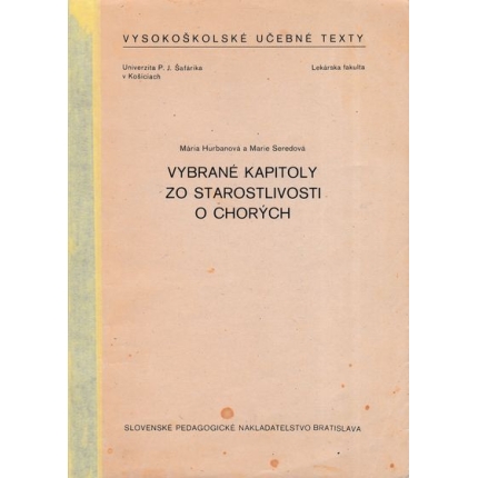 vybrane kapitoly zo starostlivosti o chorych hurbanova seredova