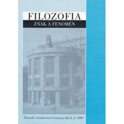 filozofia znak a fenomen zbornik