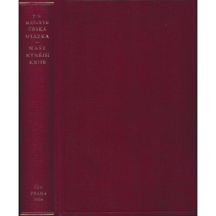 masaryk ceska otazka nase nanejsi krise