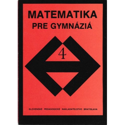 matematika pre gymnazia 4 hejny hanula dekret