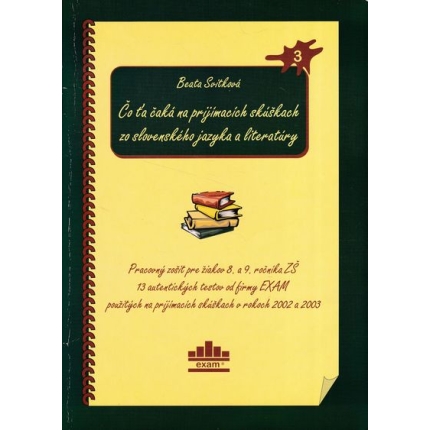 co ta caka na prijimacich skuskach zo slovenskeho jazyka a literatury svitkova beata