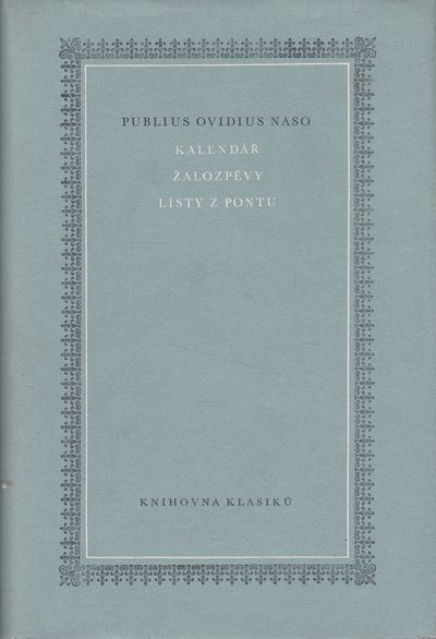 kalendar zalospevy listy z pontu ovidius kalendar zalospevy listy z pontu ovidius