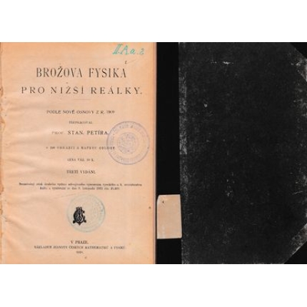 brozova fysika pro nizsi realky stanislav petira