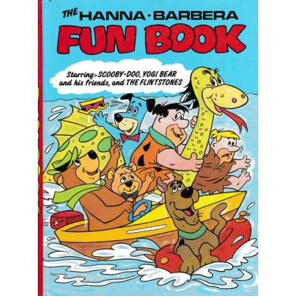 the hanna barbera fun book