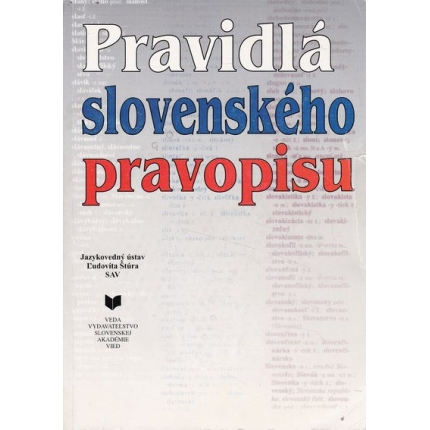 pravidla slovenskeho pravopisu jazykovedny ustav